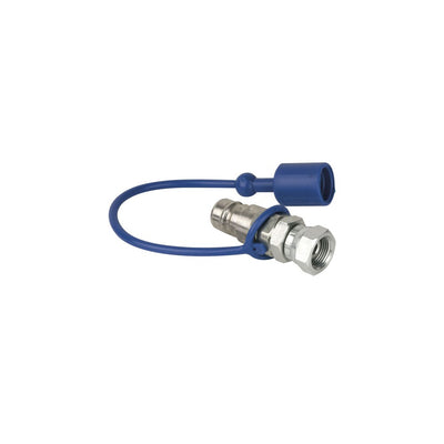 Showtec CO2 3/8 to Q-Lock adapter male