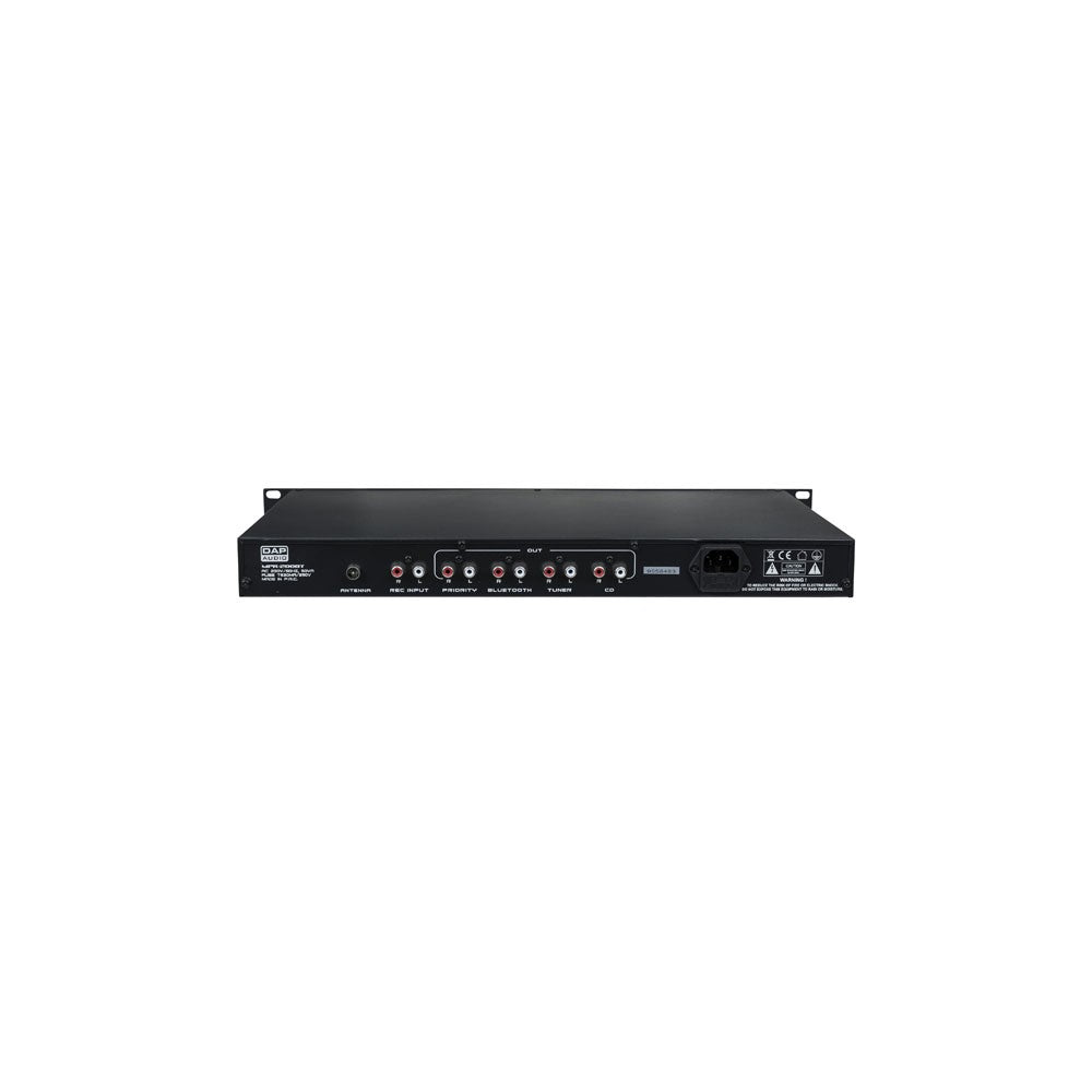 DAP-Audio MPR-200BT Grabador/reproductor multimedia profesional, 1U