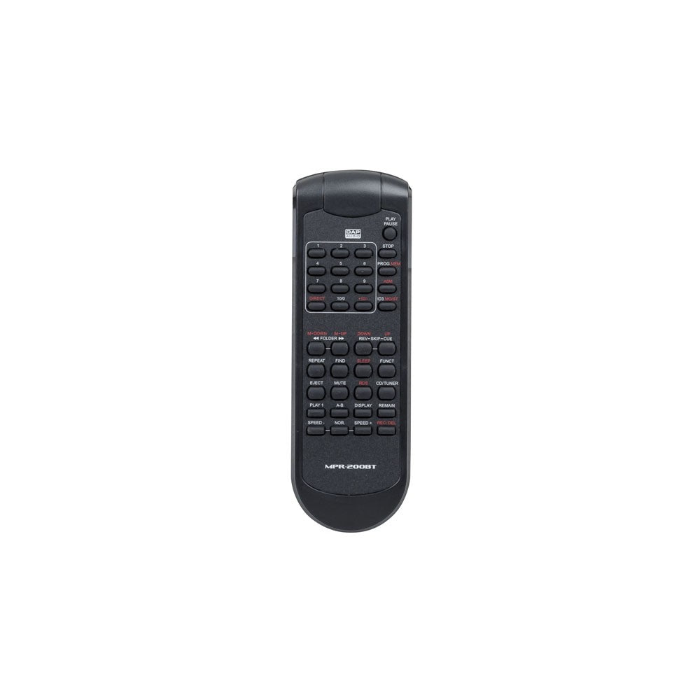 DAP-Audio MPR-200BT Grabador/reproductor multimedia profesional, 1U