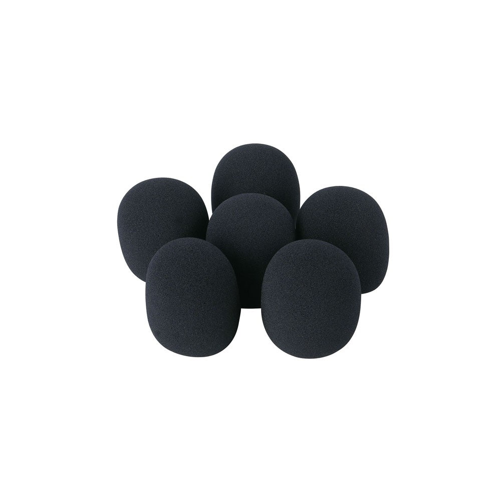 DAP-Audio DWS-66 Set filtro microfono, 6 pezzi Nero