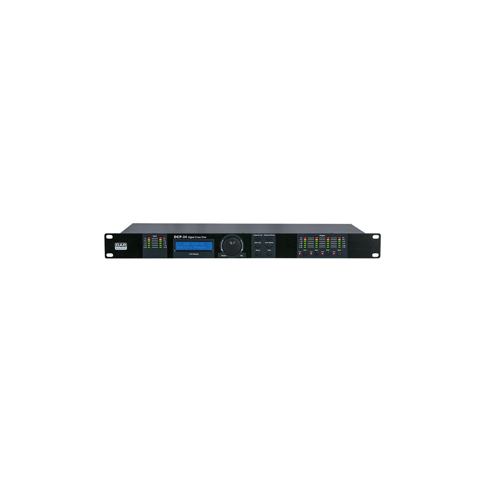 DAP-Audio DCP-24 MKII Crossover digitale 2-in, 4-uscite