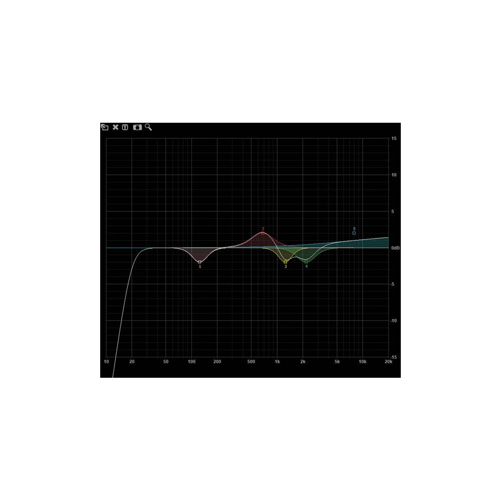 DAP-Audio DCP-24 MKII Crossover digitale 2-in, 4-uscite