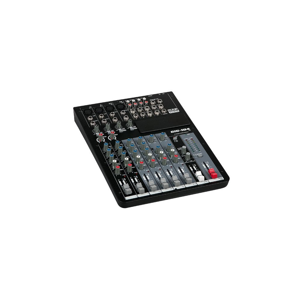 DAP-Audio GIG-104C Mixer live a 10 canali, comprensivo di dinamiche