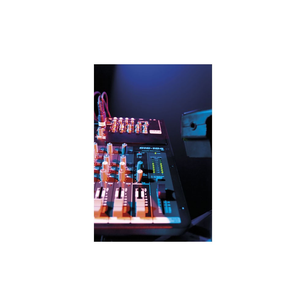 DAP-Audio GIG-104C 10-channel Live Mixer, including dynamics