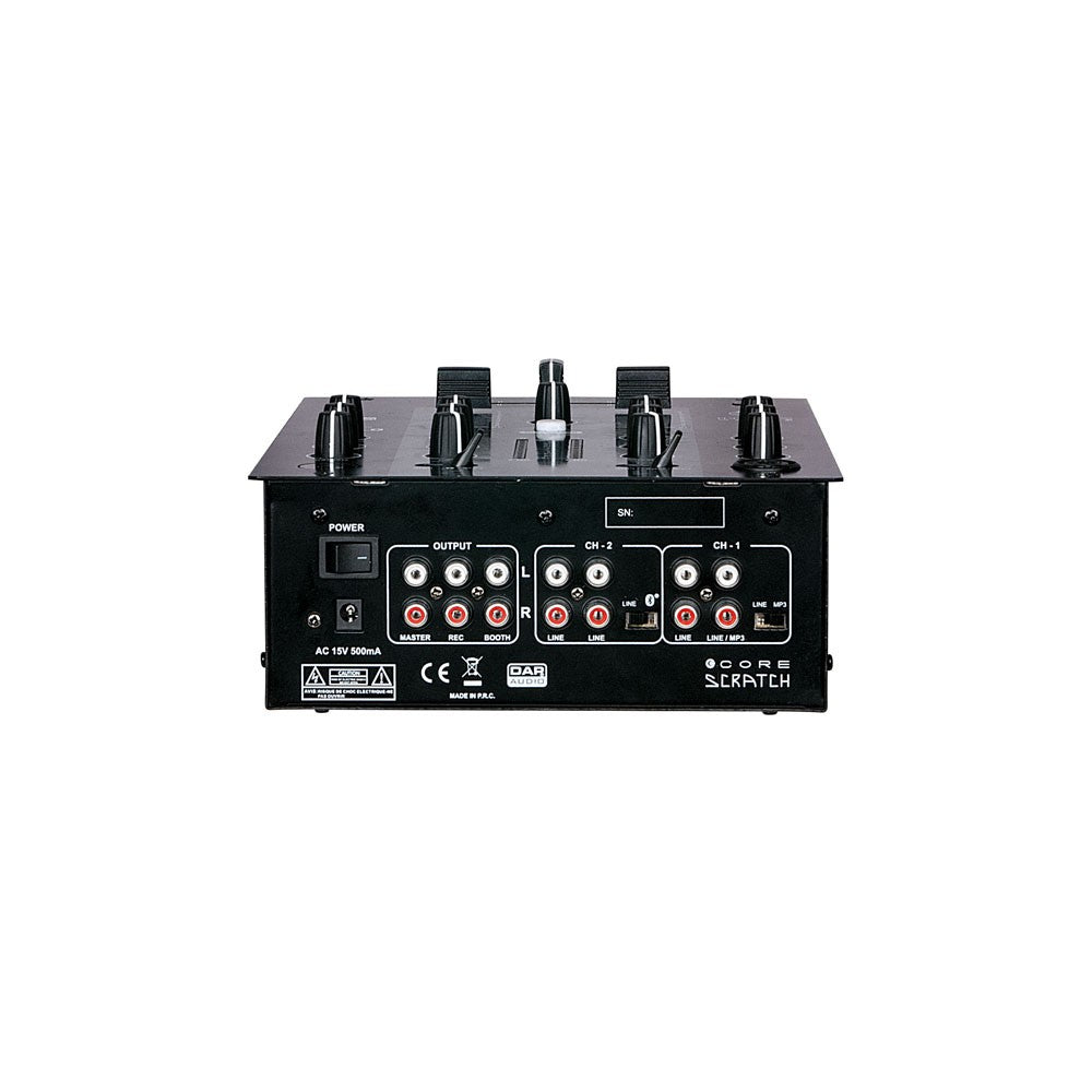 DAP-Audio CORE Scratch Mixer da DJ a 2 canali