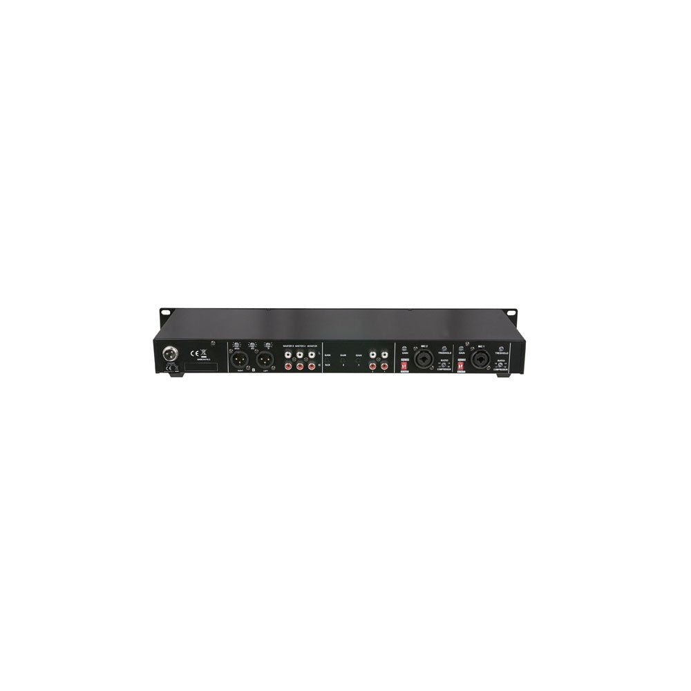 DAP-Audio Compact 6.2 Mixer 1U 6 canali/lettore USB, 2 zone