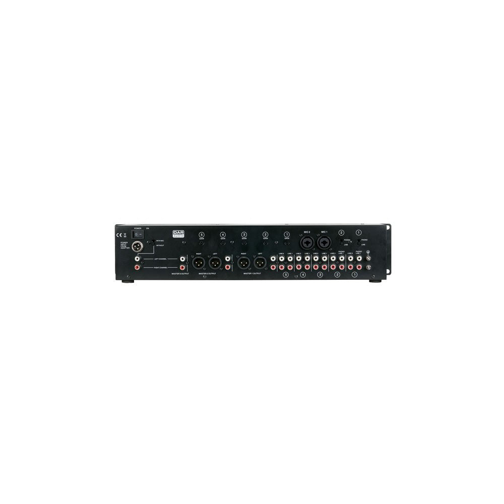 DAP-Audio IMIX-7.1 Mixer installazione 2U 7 canali, 3 uscite