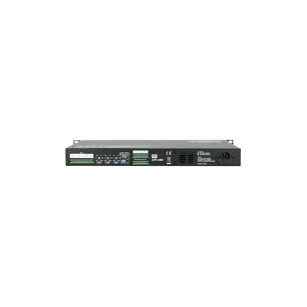 DAP-Audio CA-4150 Amplificador compacto de 4 canales