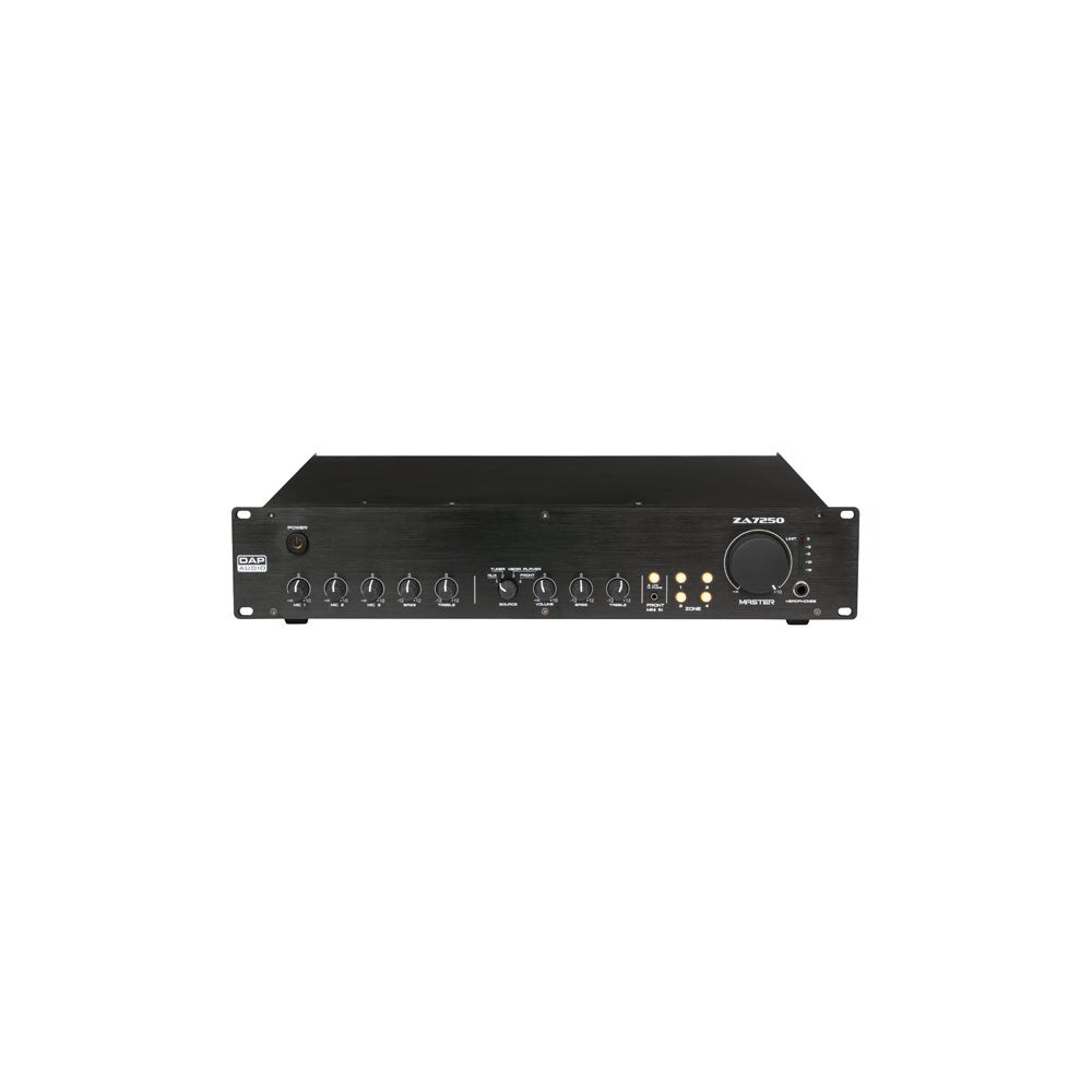 DAP-Audio ZA-7250 Amplificatore a zone, 100V, 250W