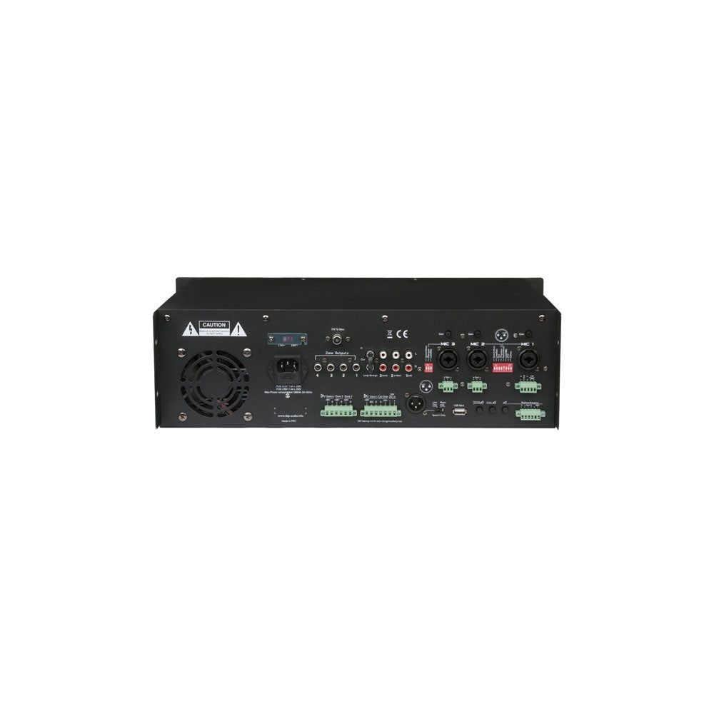 DAP-Audio ZA-9250VTU Zone Volume Controlled Amplifier, 250W 100V