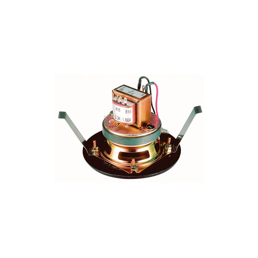 DAP-Audio CST-206 Altoparlante da soffitto da 2,5" 6W con trasformatore di linea da 100V, colore oro