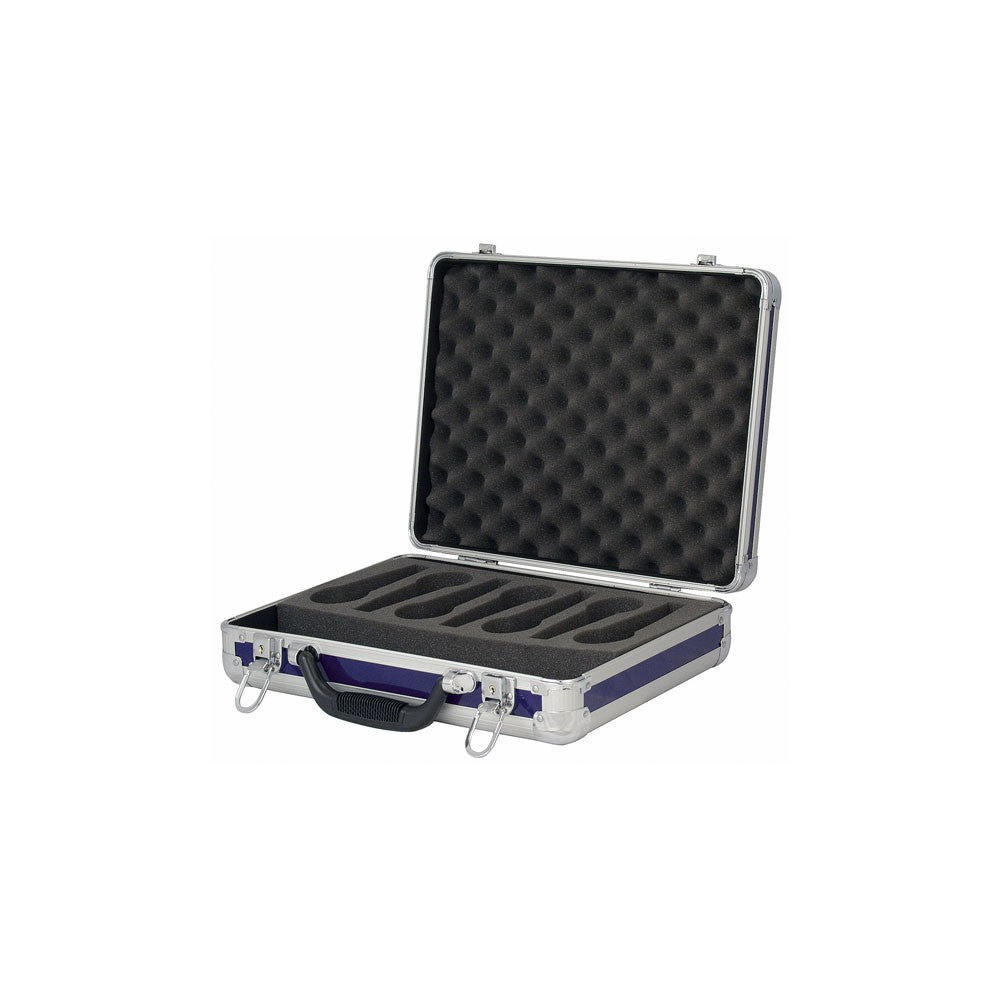 DAP-Audio Case for 7 Microphones Blue
