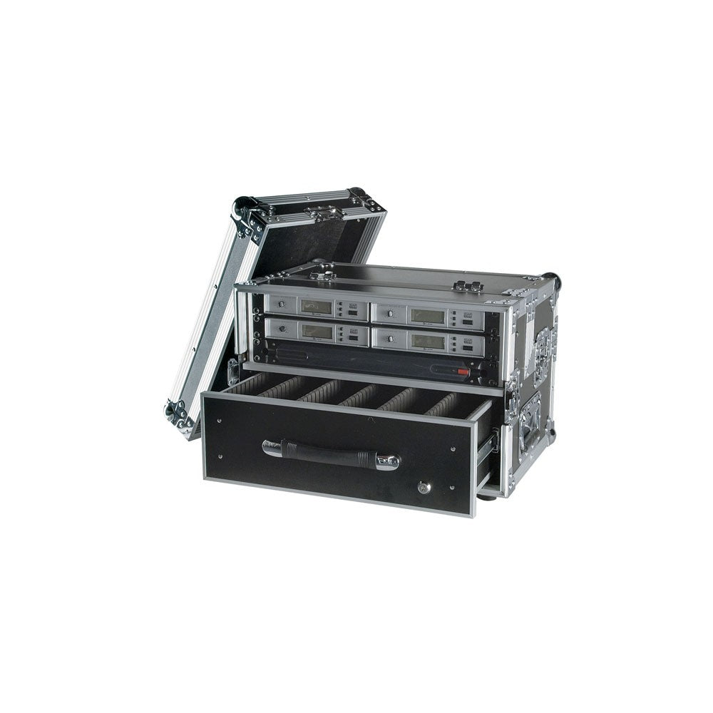 DAP-Audio Wireless Microphone Case 1 tira de 19 3U con cajón