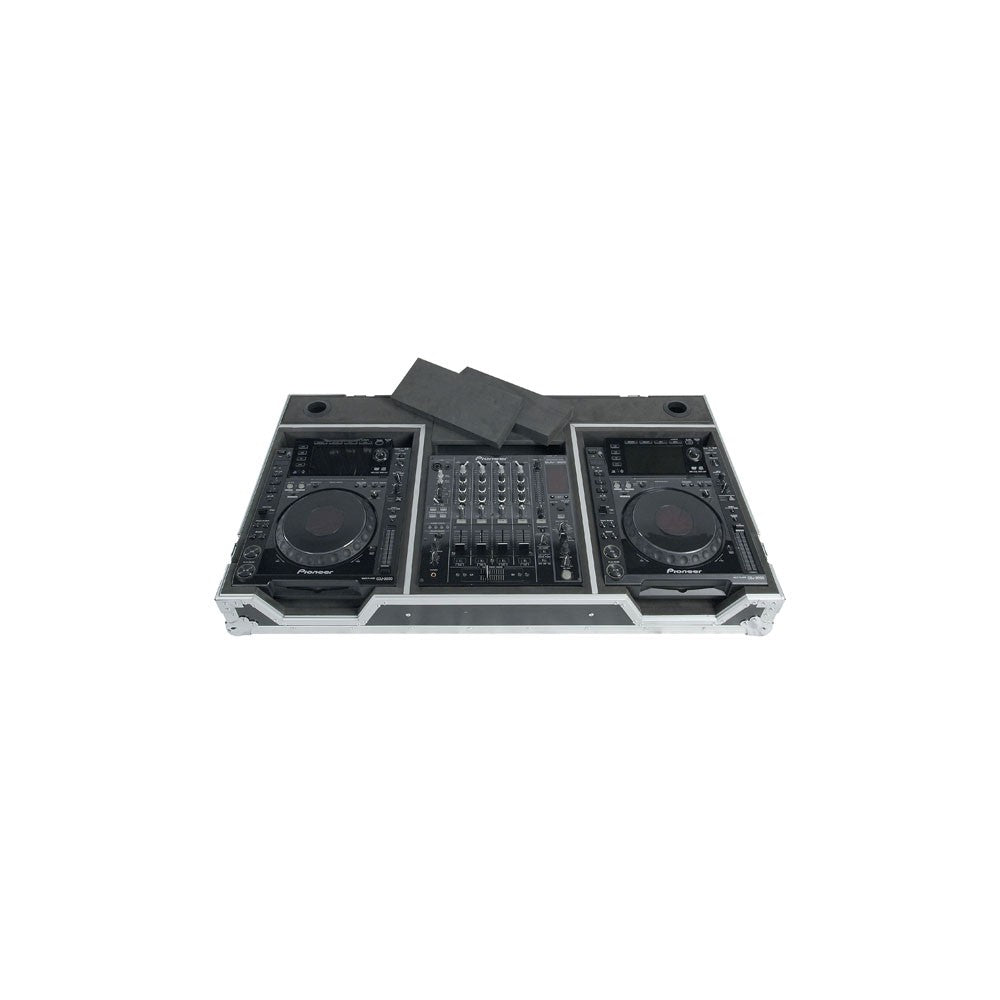 DAP-Audio Maleta DJ para modelos de mezclador Pioneer: DJM-600/700/800, modelos de CD: CDJ-800/850/900/1000/2000