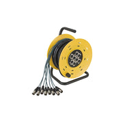 DAP-Audio Python 8 Stagewheel 8x XLR, 16m. cavo, 4,78 kg