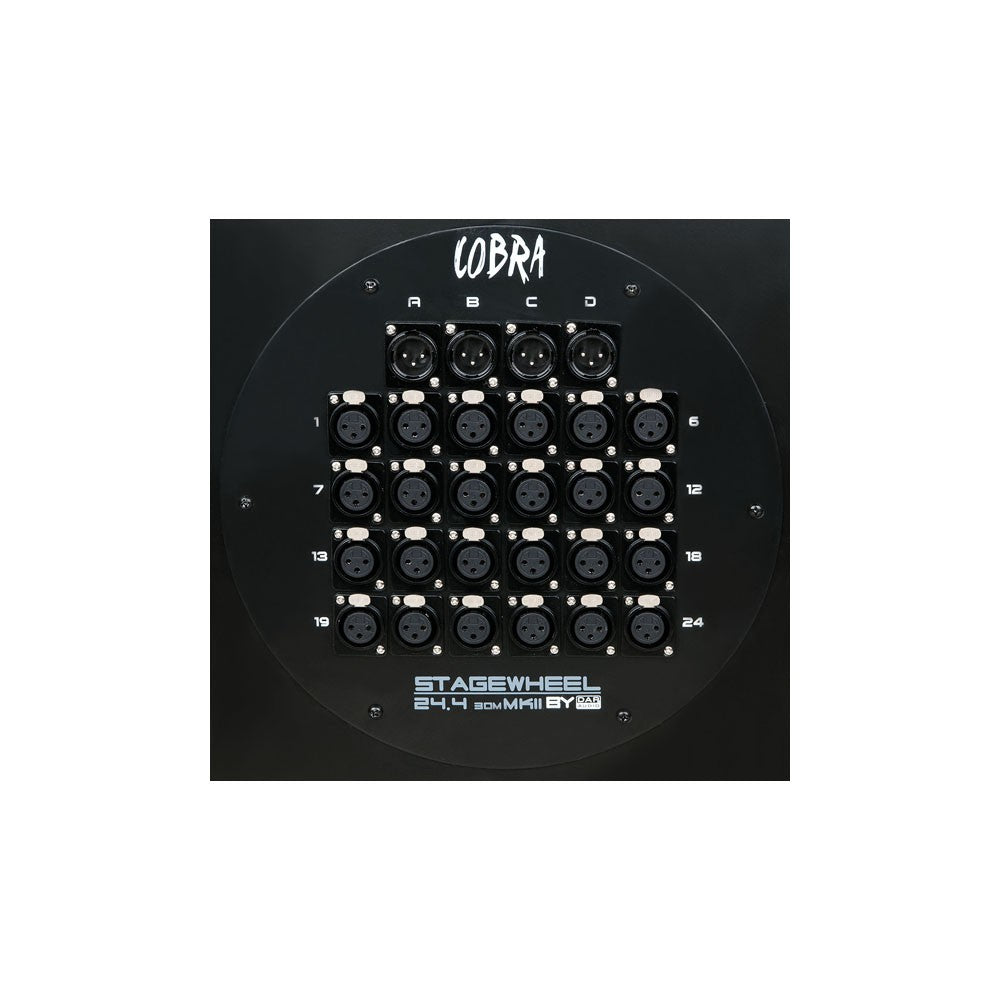 DAP-Audio CobraX Stagewheel 24/4 30m