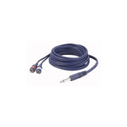 DAP-Audio FL33 - mono Jack - 2 RCA Male L/R 3 m
