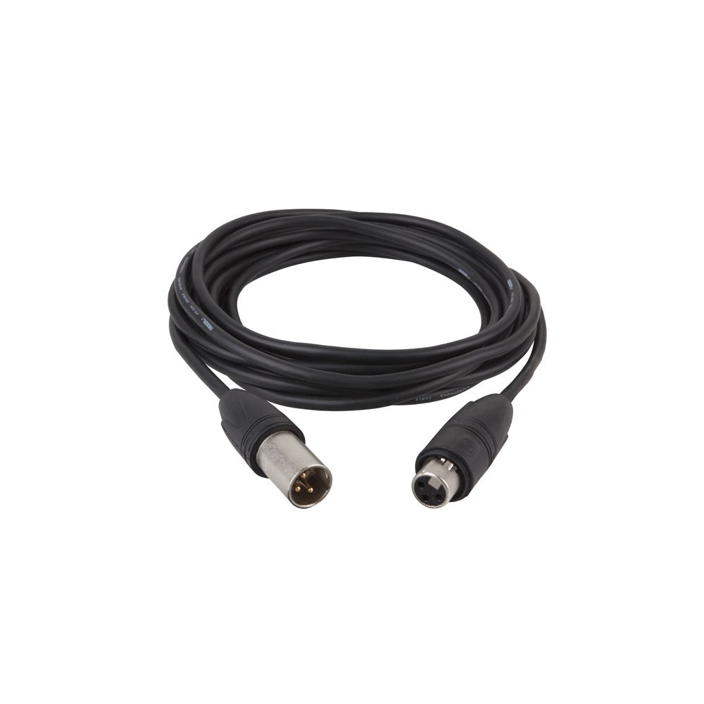 DAP-Audio FL82 - IP65 DMX/AES-EBU XLR/M 3p. - XLR/F 3p. Neutrik 3 m XX HD