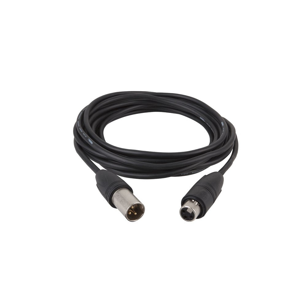 DAP-Audio FL82 - IP65 DMX/AES-EBU XLR/M 3p. - XLR/F 3p. Neutrik 6 m XX HD