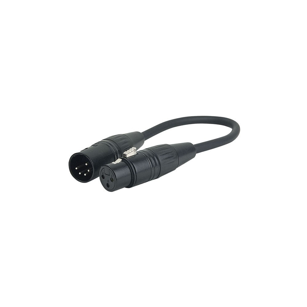 DAP-Audio 5 pin XLR Male to 3 pin XLR Female 25 cm