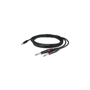 DAP-Audio FLX31 - stereo mini Jack - 2 mono Jack L/R corpo jack a incasso, 6m
