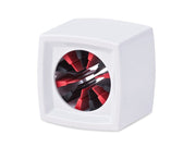 Rycote Single Square White Mic Flag