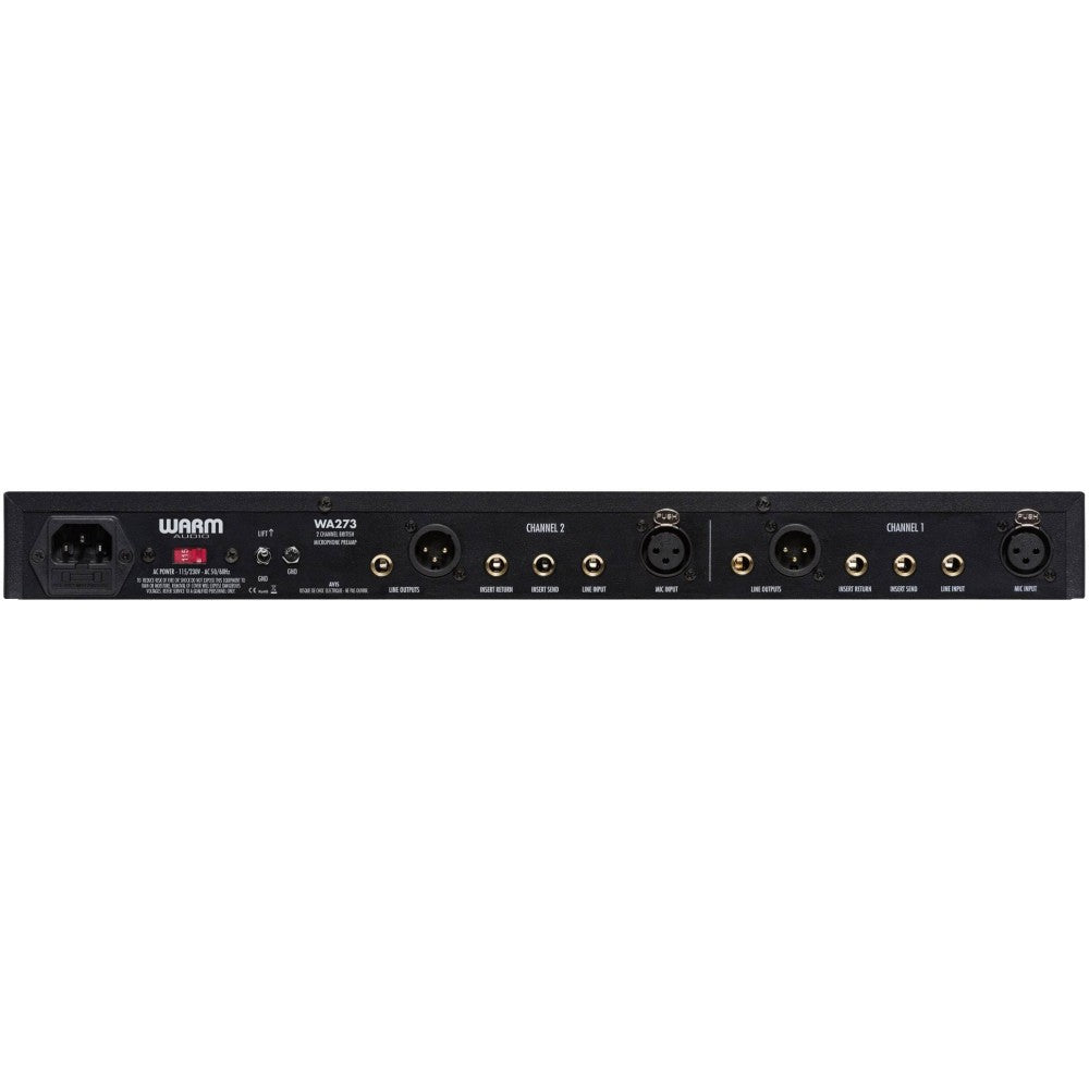 WARM AUDIO WA273 2-Channel Microphone Preamplifier