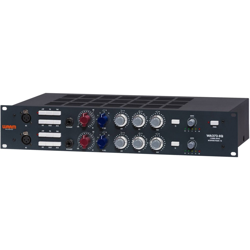 WARM AUDIO WA273-EQ Preamplificador de micrófono con ecualizador de 2 canales