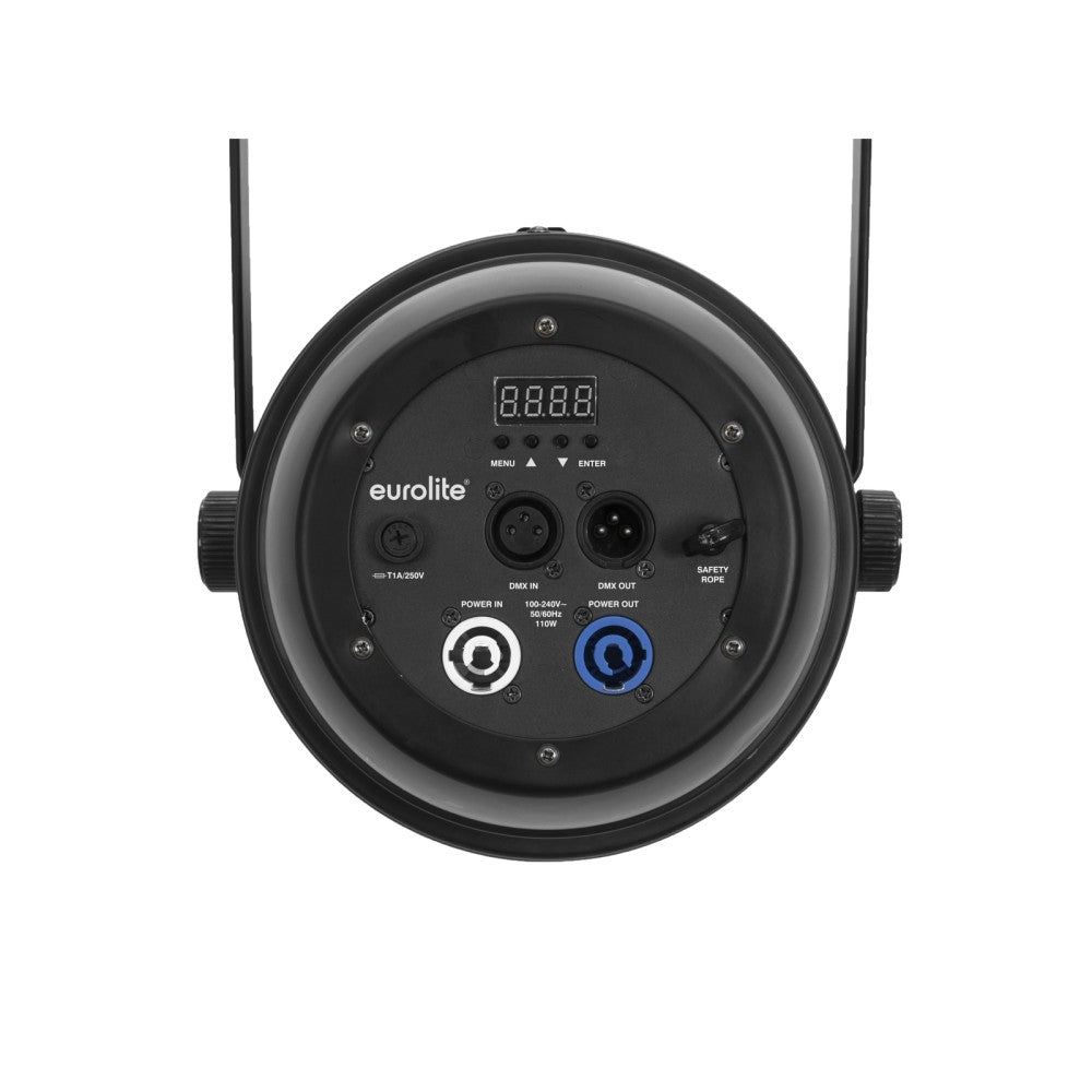 EUROLITE LED PAR-64 COB 3000K 100W Zoom Nero