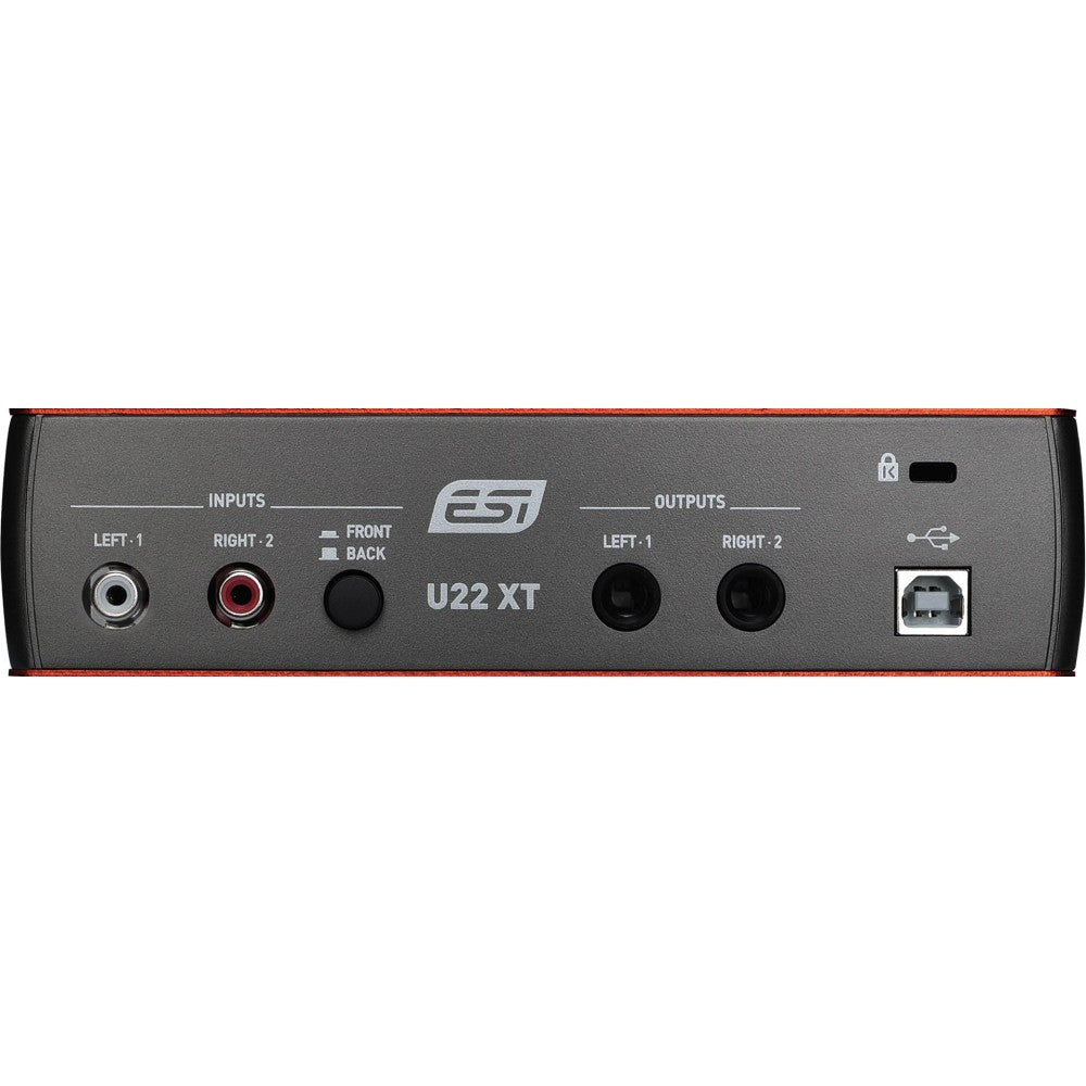 ESI U22 XT Interfaz de audio USB con 2 entradas y 2 salidas