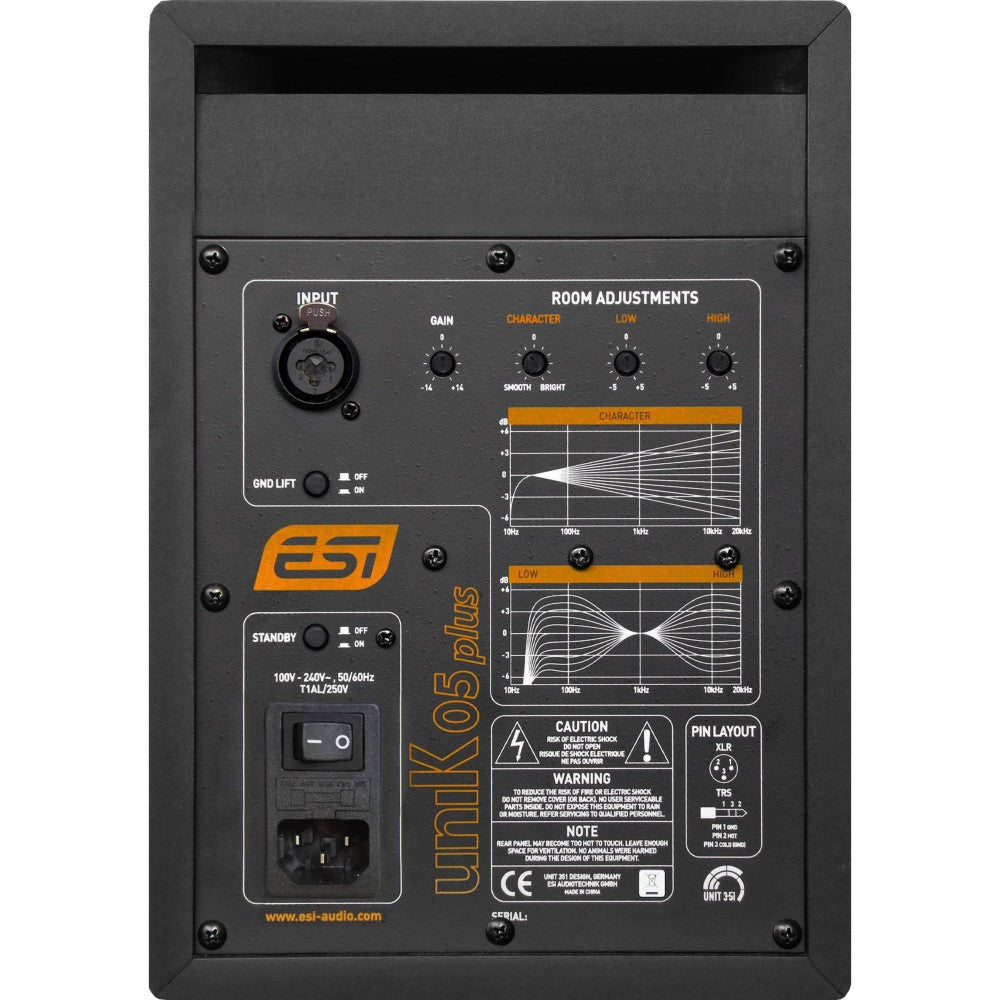 ESI UNIK 05+ Monitor activo de 5"