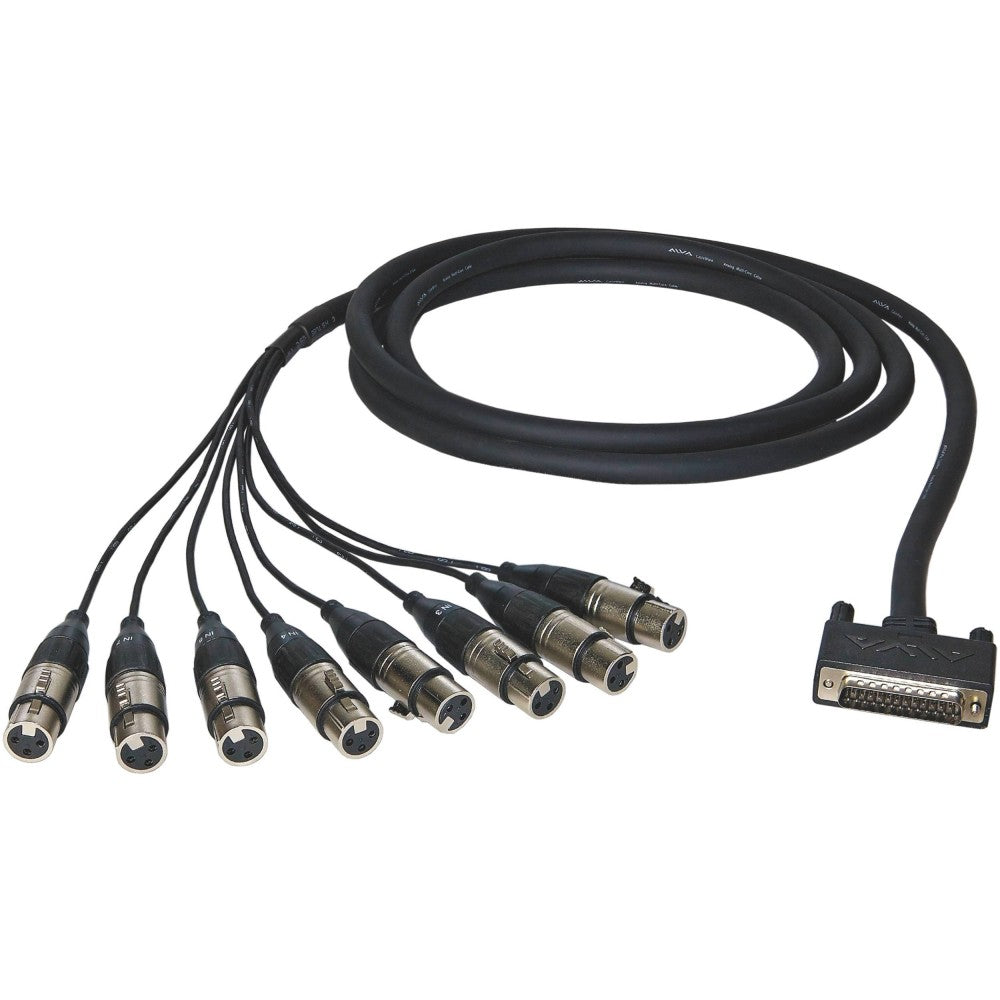 ALVA AI25-8X3 CAVO BREAKOUT D-SUB25 M - 8 XLR F 3MT