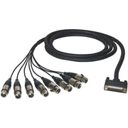 ALVA AI25-8X3 CAVO BREAKOUT D-SUB25 M - 8 XLR F 3MT