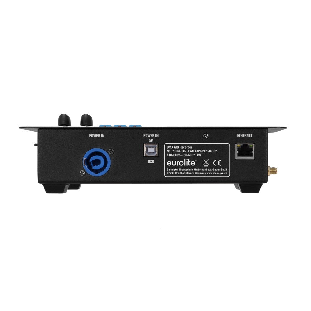 EUROLITE DMX AIO Registratore DMX per 2 universi