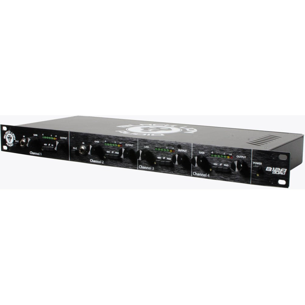 BLACK LION AUDIO B12A QUAD Preamplificador de micrófono de 4 canales