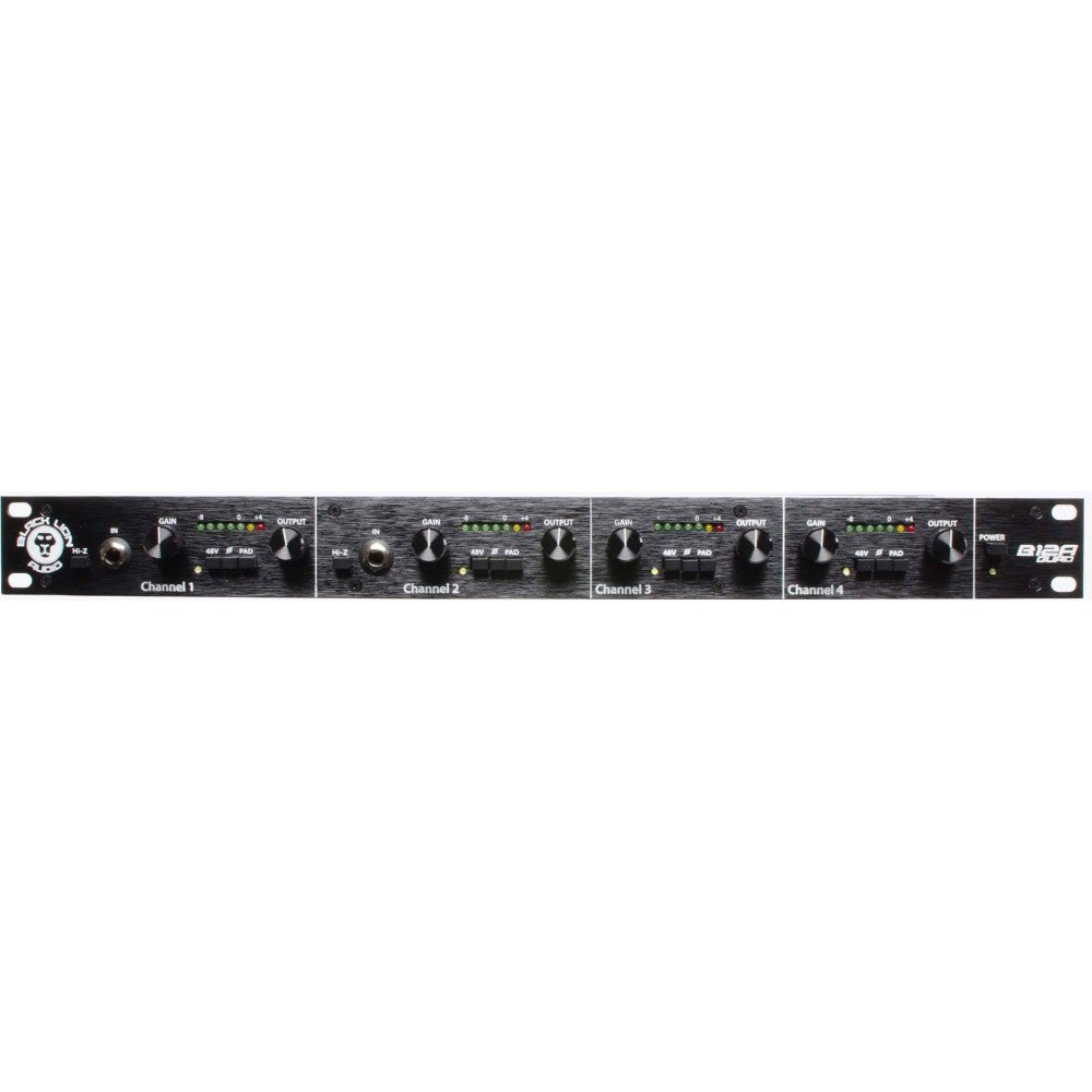 BLACK LION AUDIO B12A QUAD Preamplificatore microfonico a 4 canali