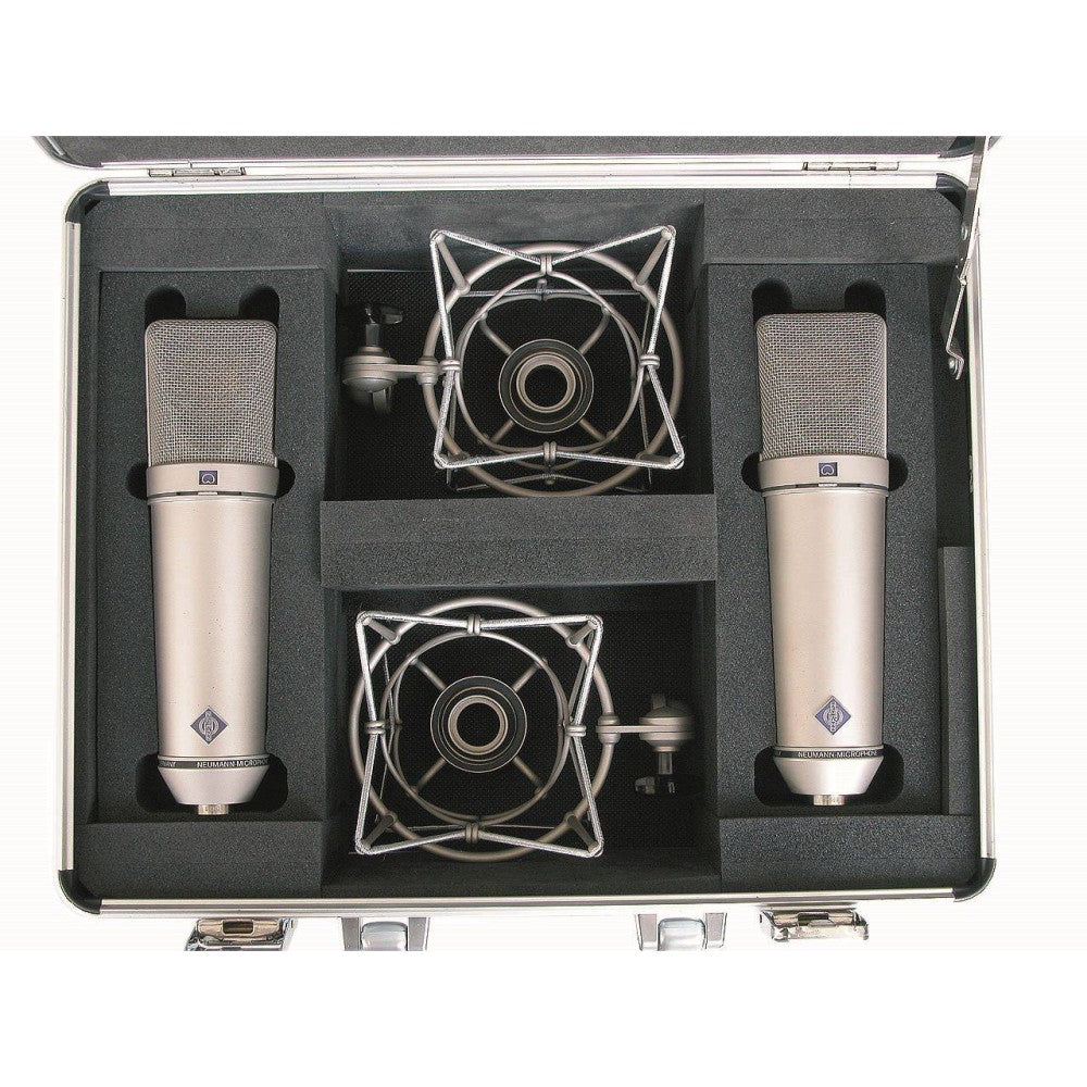 NEUMANN U87 AI STEREO SET Coppia di microfoni a condensatore a diaframma largo