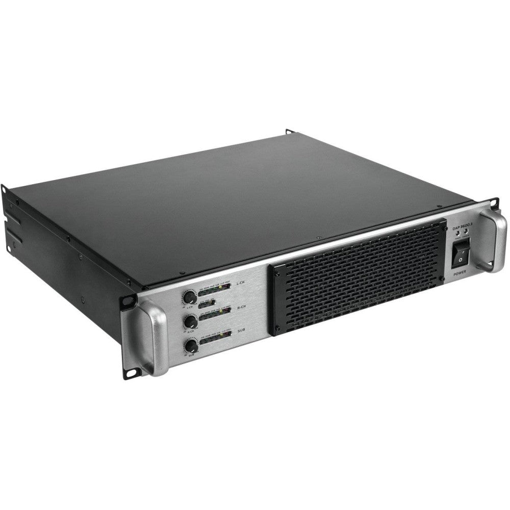 OMNITRONIC A-3603 Amplificatore a 3 canali Class-D 2.1