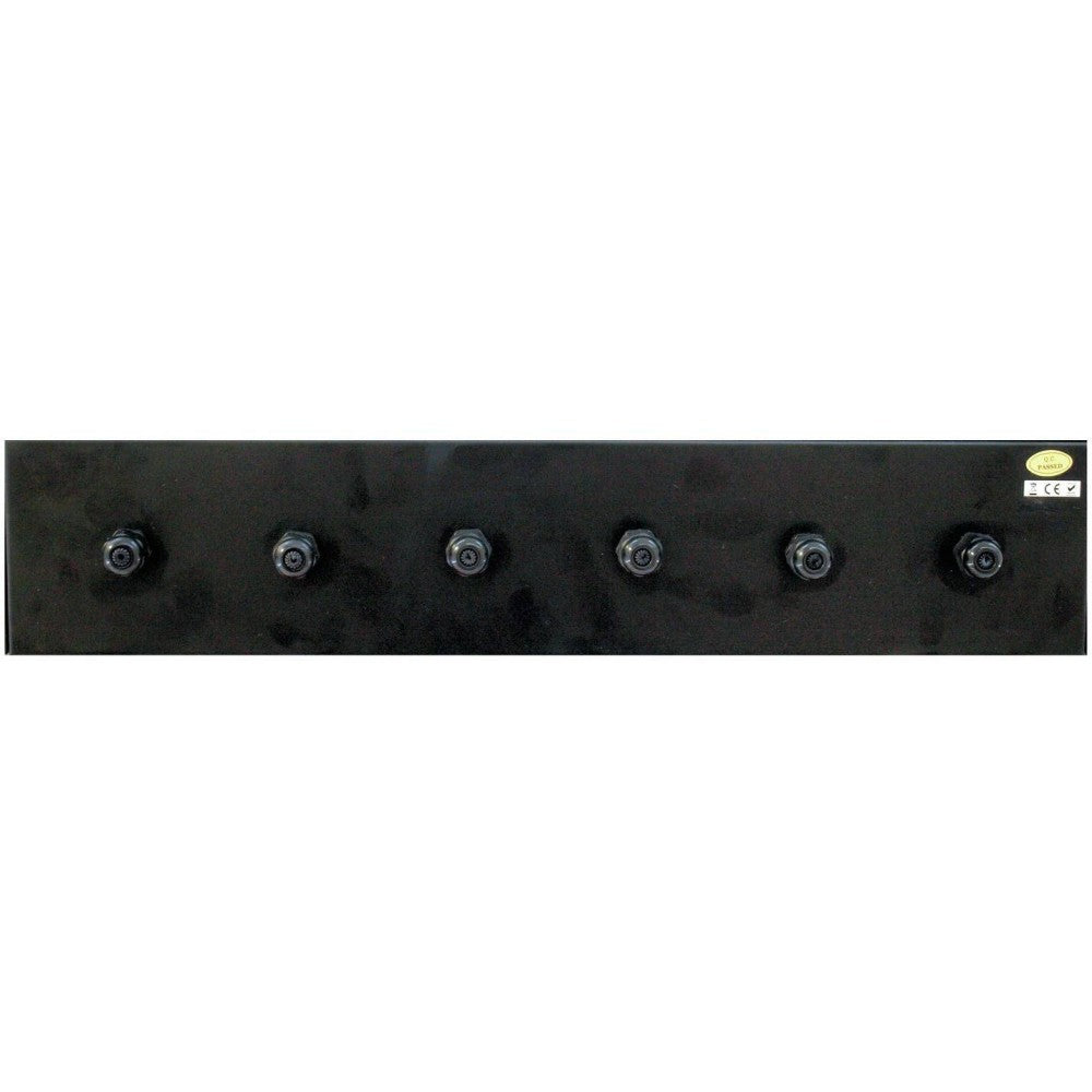 Controlador de volumen OMNITRONIC PA 30W ESTÉREO de 6 zonas