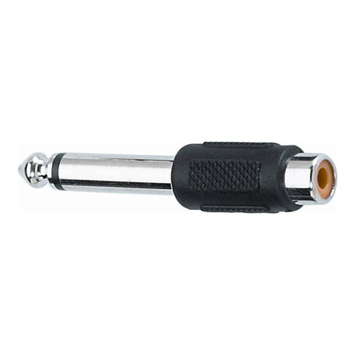 QUIK LOK AD/59 Adaptador de RCA hembra a Jack mono de 6,3 mm