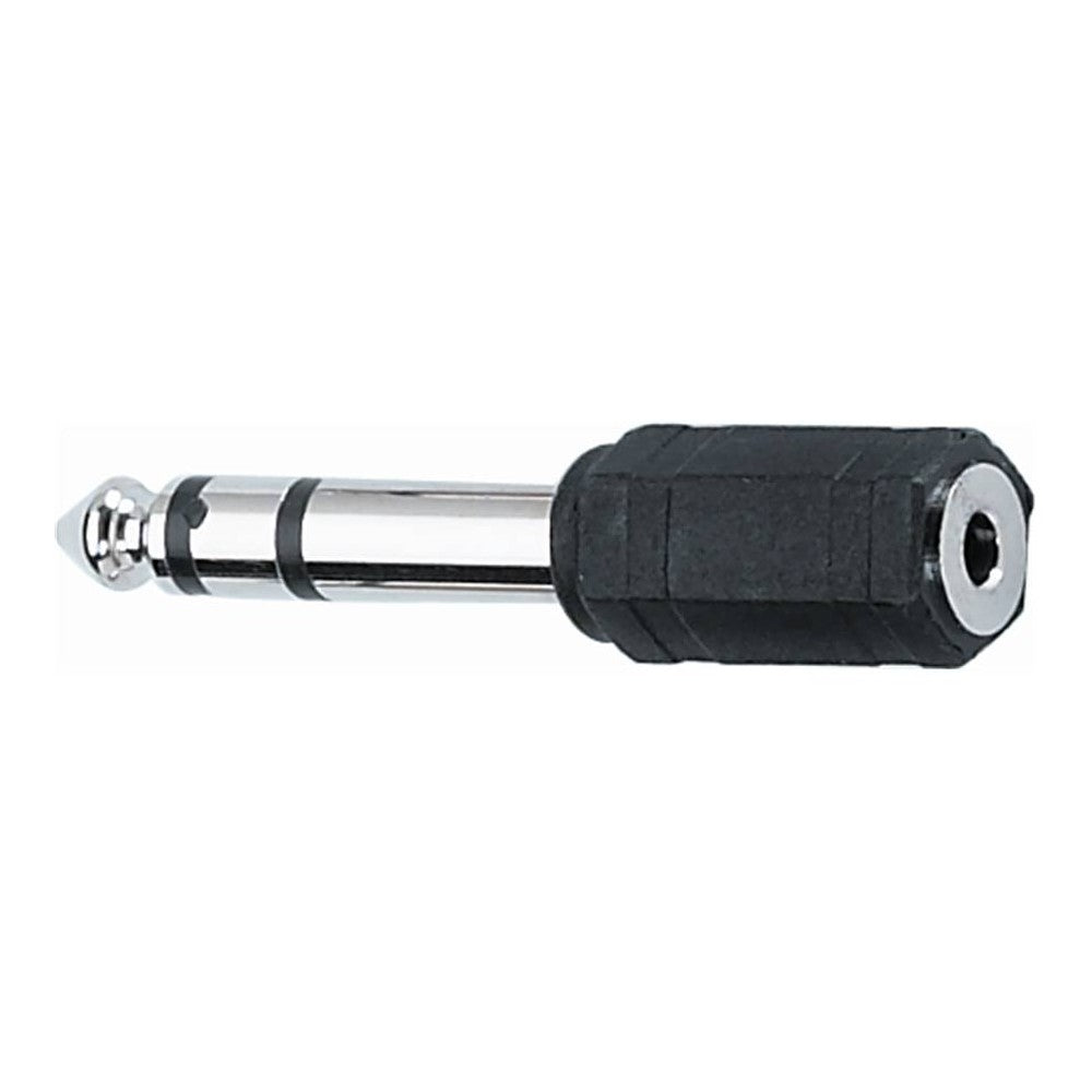 QUIK LOK AD/21Adattatore da Jack 3.5 mm stereo a Jack 6.3 mm stereo a femmina