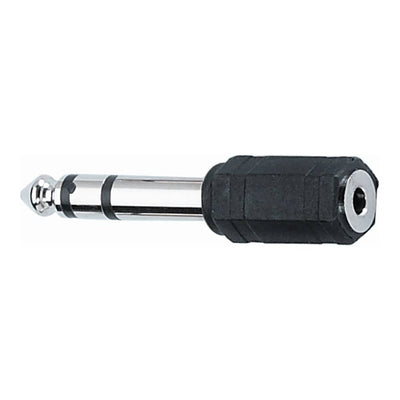 QUIK LOK AD/21 Adaptateur de Jack 3.5 mm stéréo vers Jack 6.3 mm stéréo femelle