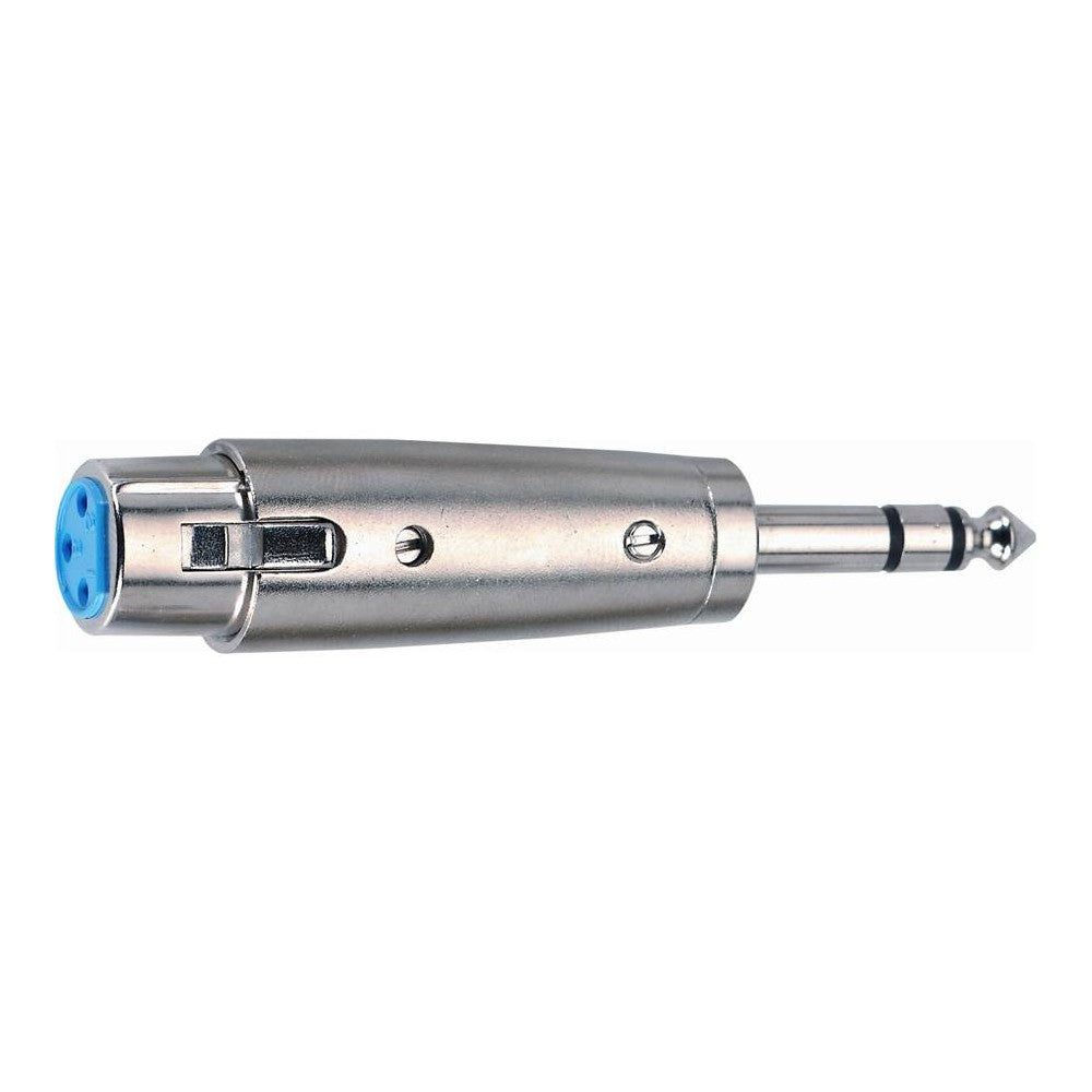 QUIK LOK F/147-K Adattatore da Cannon XLR F 3p a Jack 6.3 mm stereo