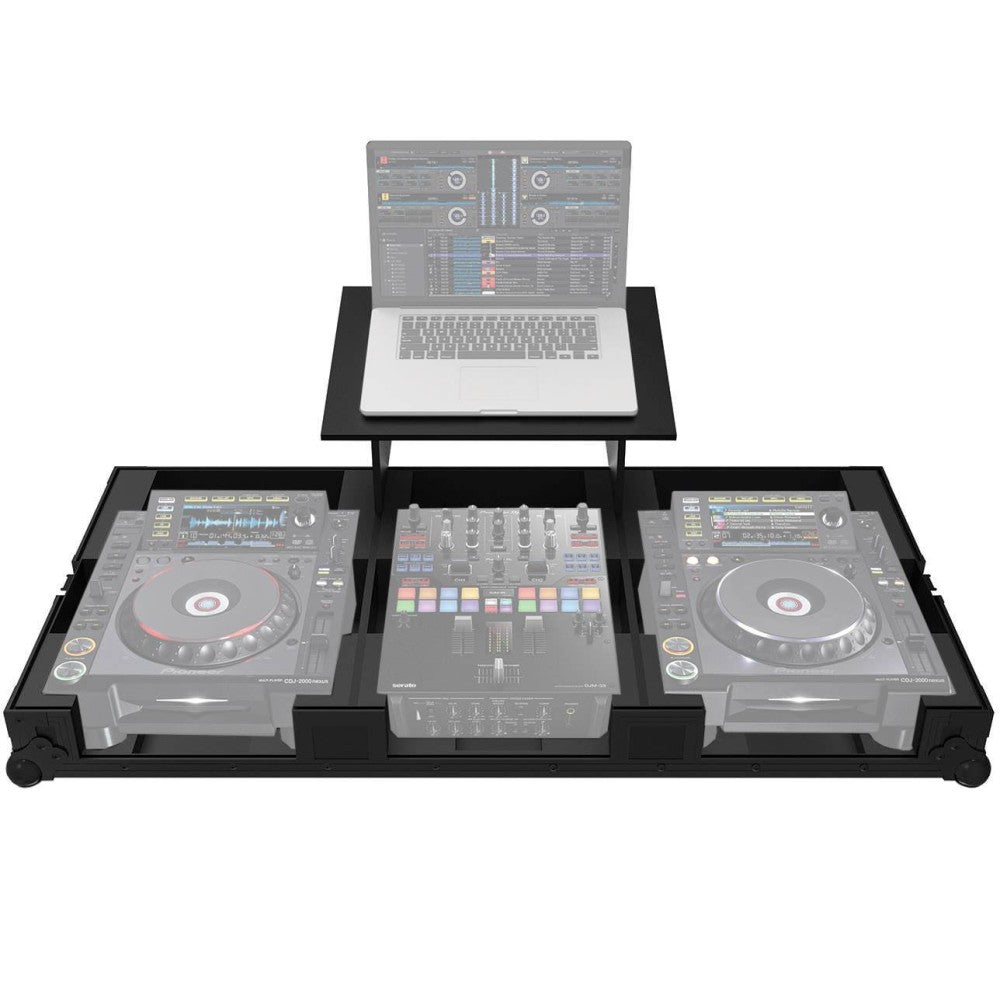 ZOMO SET-2009 PLUS NSE Flightcase per 1 DJM-S9, 2 CDJ-2000 NXS e Laptop