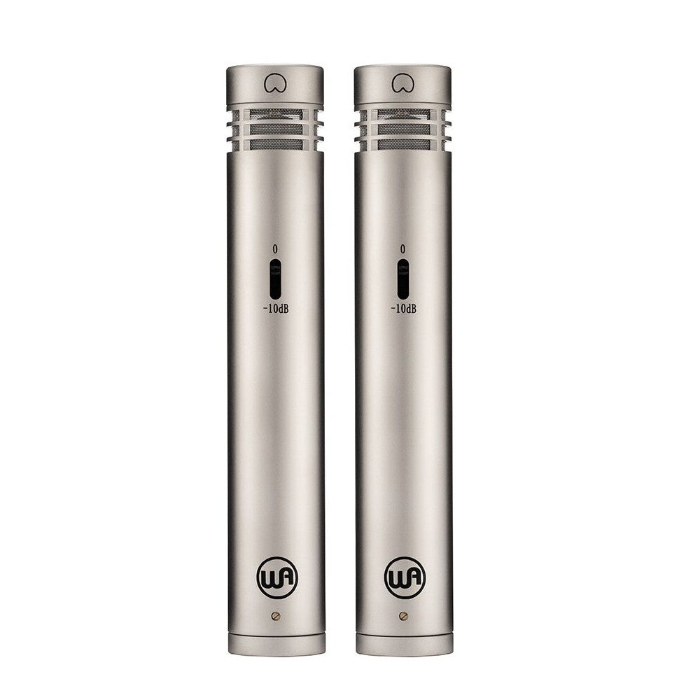 WARM AUDIO WA-84 STEREO NICKEL Coppia di microfoni a condensatore a diaframma stretto