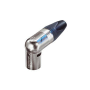 NEUTRIK NC3MRX XLR angolare, Serie RX, 3 poli maschio, corpo nichel, contatti argento