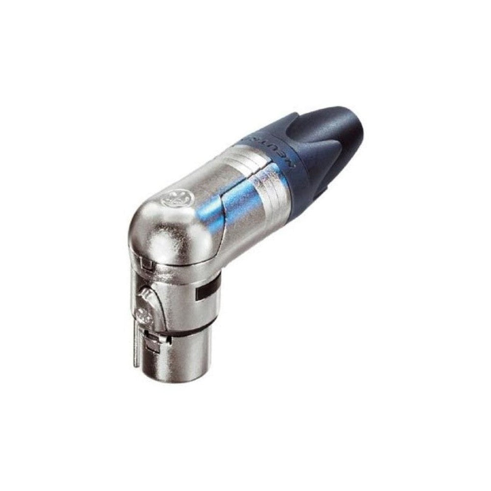 NEUTRIK NC4FRX XLR angolare, Serie RX, 4 poli femmina, corpo nichel, contatti argento