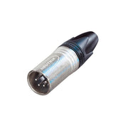 NEUTRIK NC4MXX XLR volante, Serie XX, maschio 4 poli, corpo nichel, contatti argento