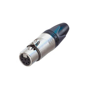 NEUTRIK NC7FXX XLR volante, Serie XX, 7 poli femmina, corpo nichel, contatti argento