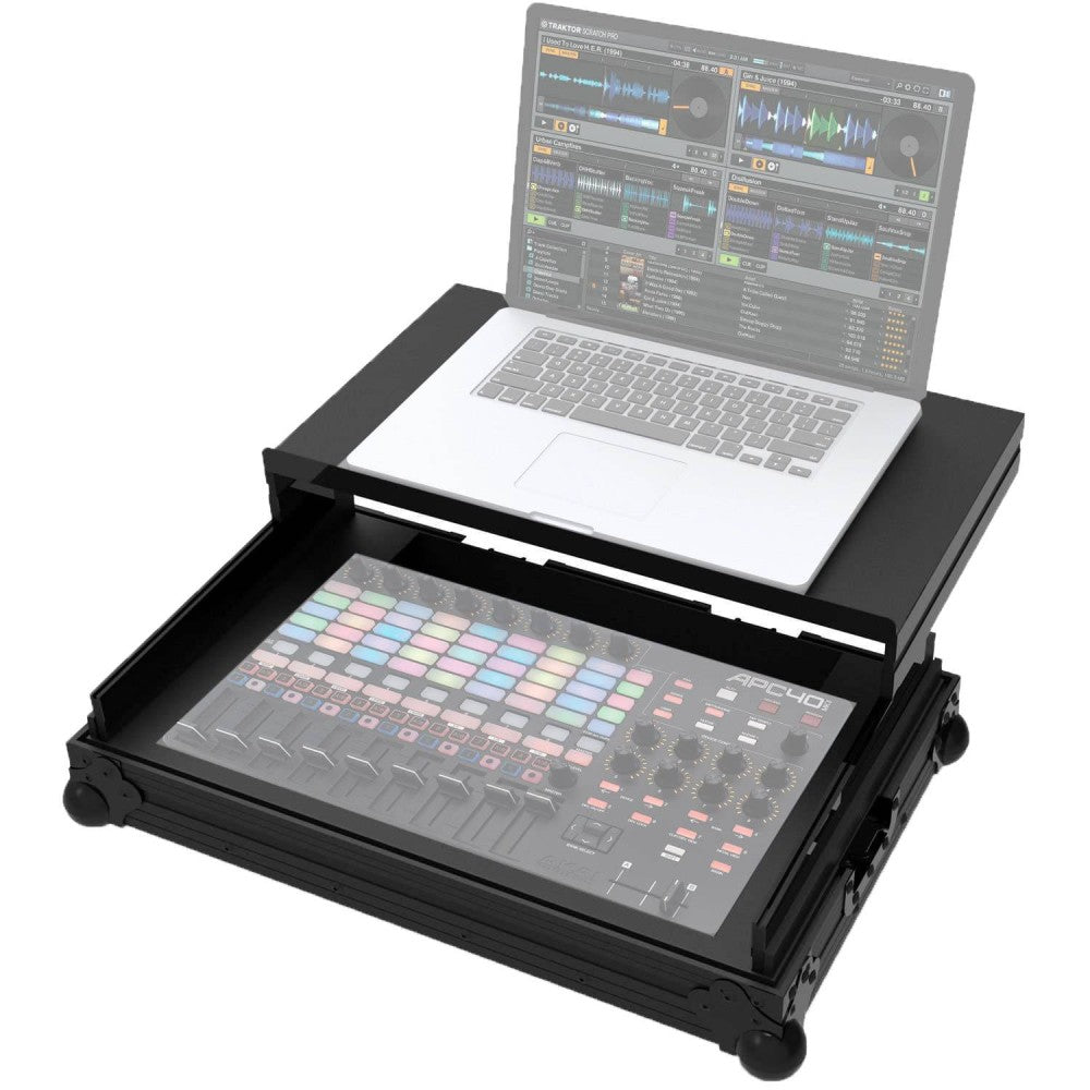 ZOMO APC-40 PLUS NSE Flightcase per Akai APC-40 MKII e Laptop